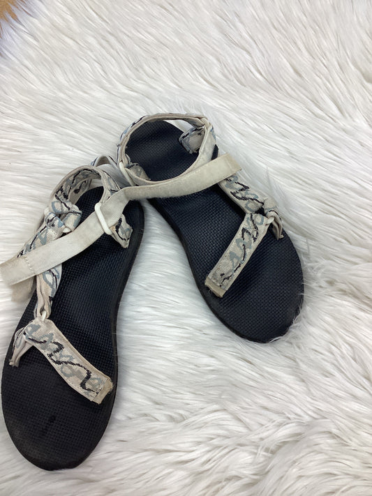 Sandals Sport By Teva In Blue & Cream, Size:7.5