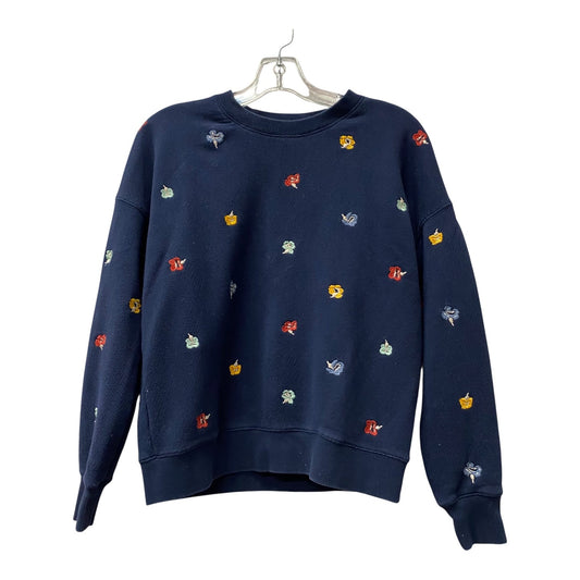 Sweatshirt Crewneck By Madewell In Blue, Size:S