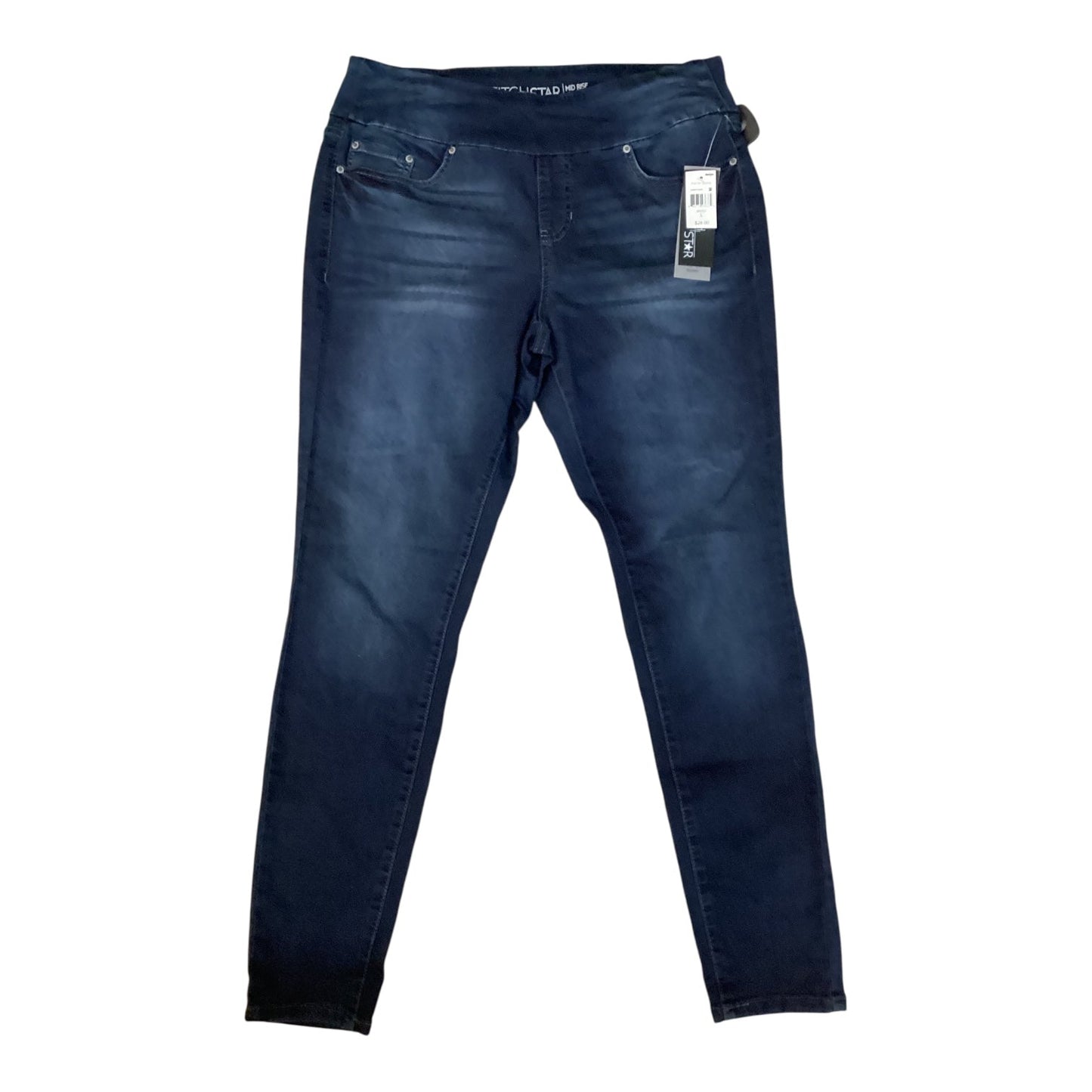 Jeans Jeggings By Clothes Mentor In Blue Denim, Size:12