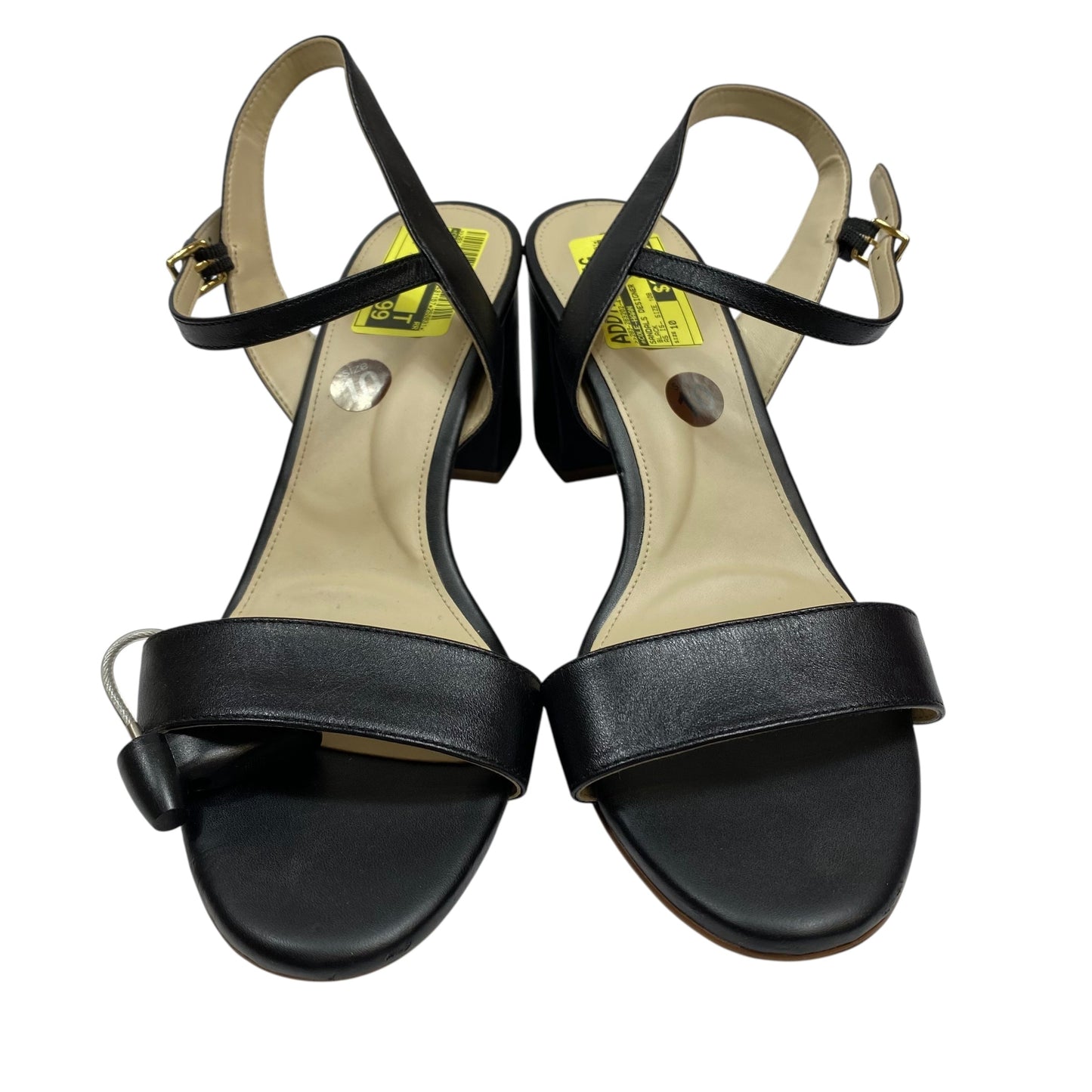 Sandals Designer By Cole-Haan In Black, Size:10