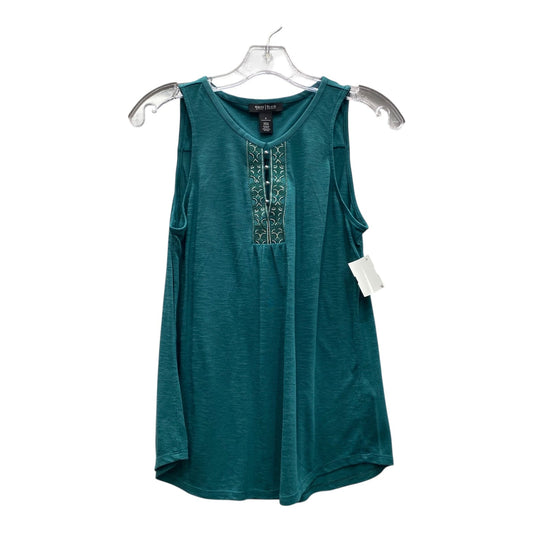 Top Sleeveless By White House Black Market In Green, Size:S