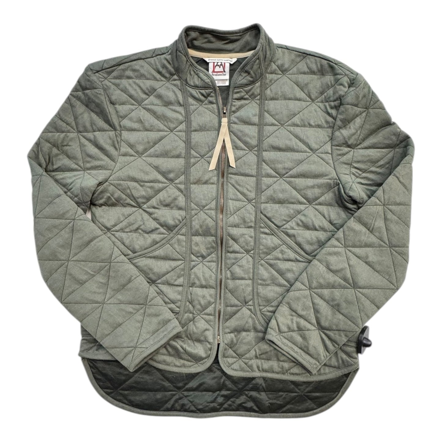 Athletic Jacket By Avalanche In Green, Size:M