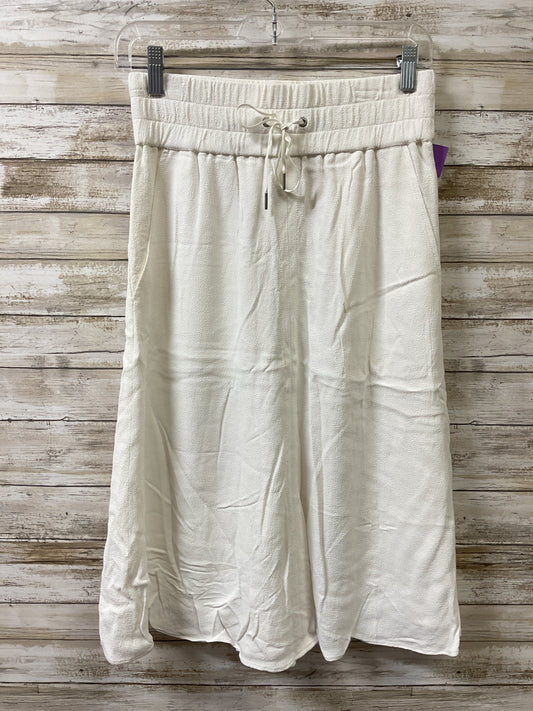 Skirt Midi By Helmut Lang In White, Size:S