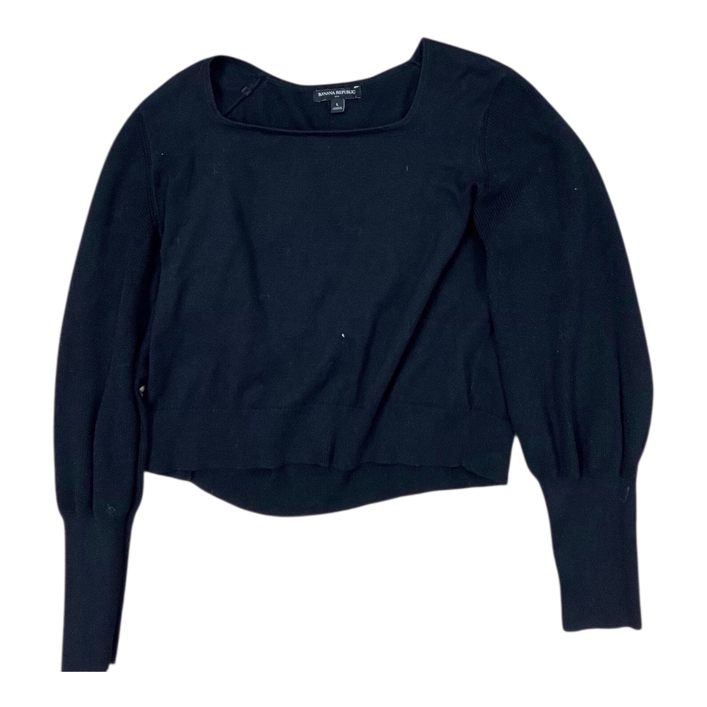Sweater By Banana Republic In Black, Size:L