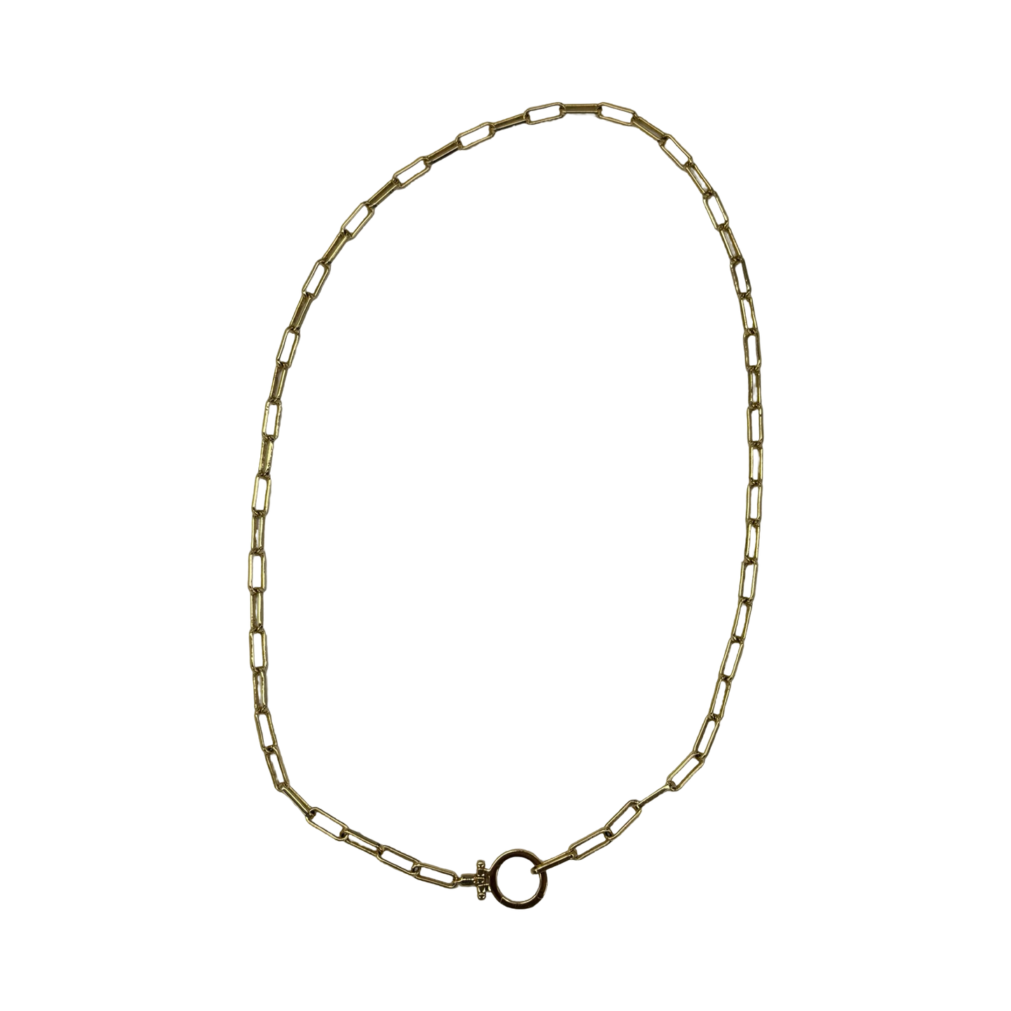 Necklace Chain By Clothes Mentor In Gold
