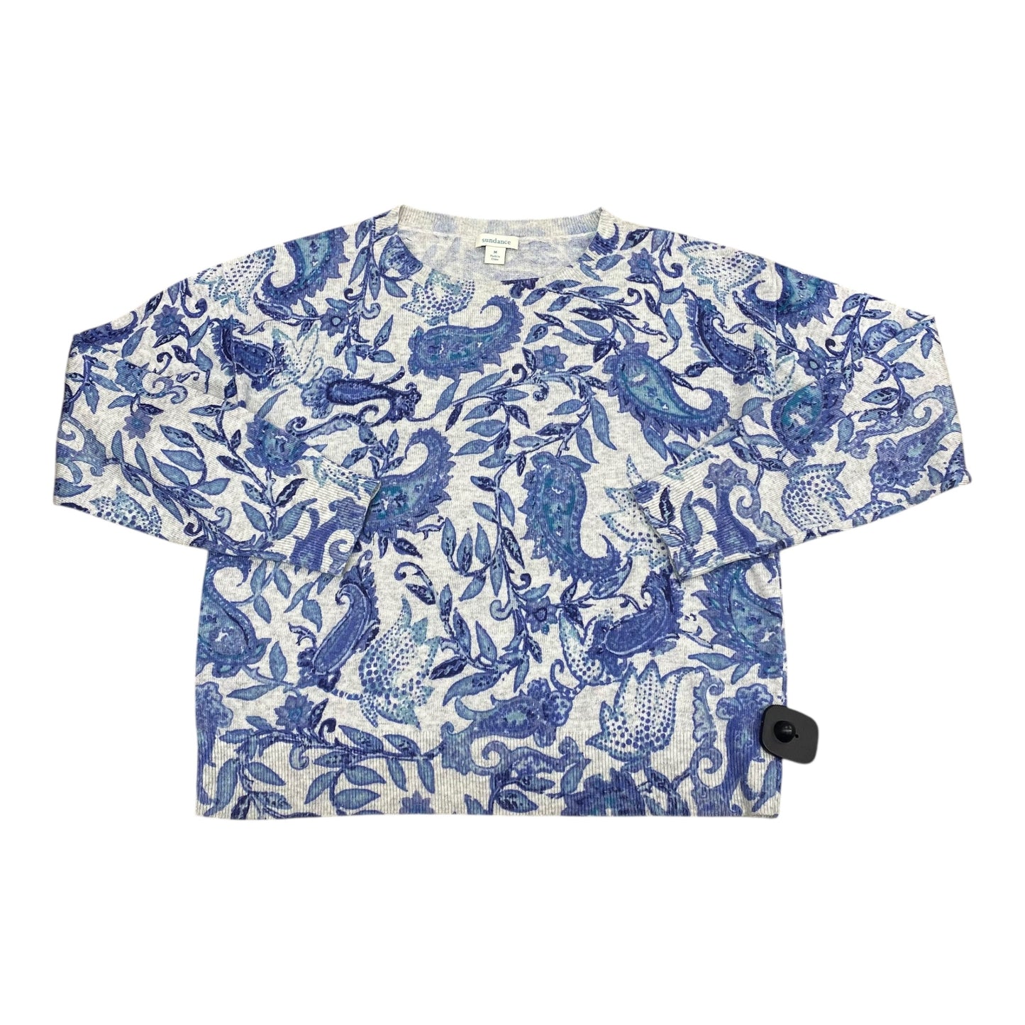 Sweater By Sundance In Blue & Grey, Size:M
