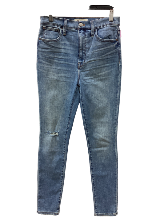 Jeans Skinny By Madewell In Blue Denim, Size:6