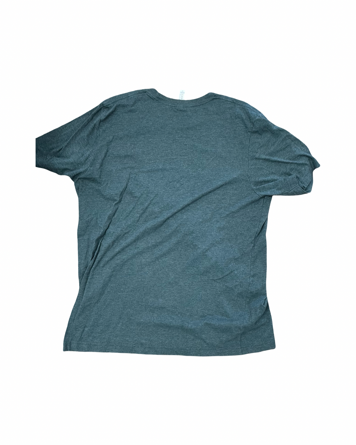 Top Ss By Bella + Canvas In Green, Size:Xl