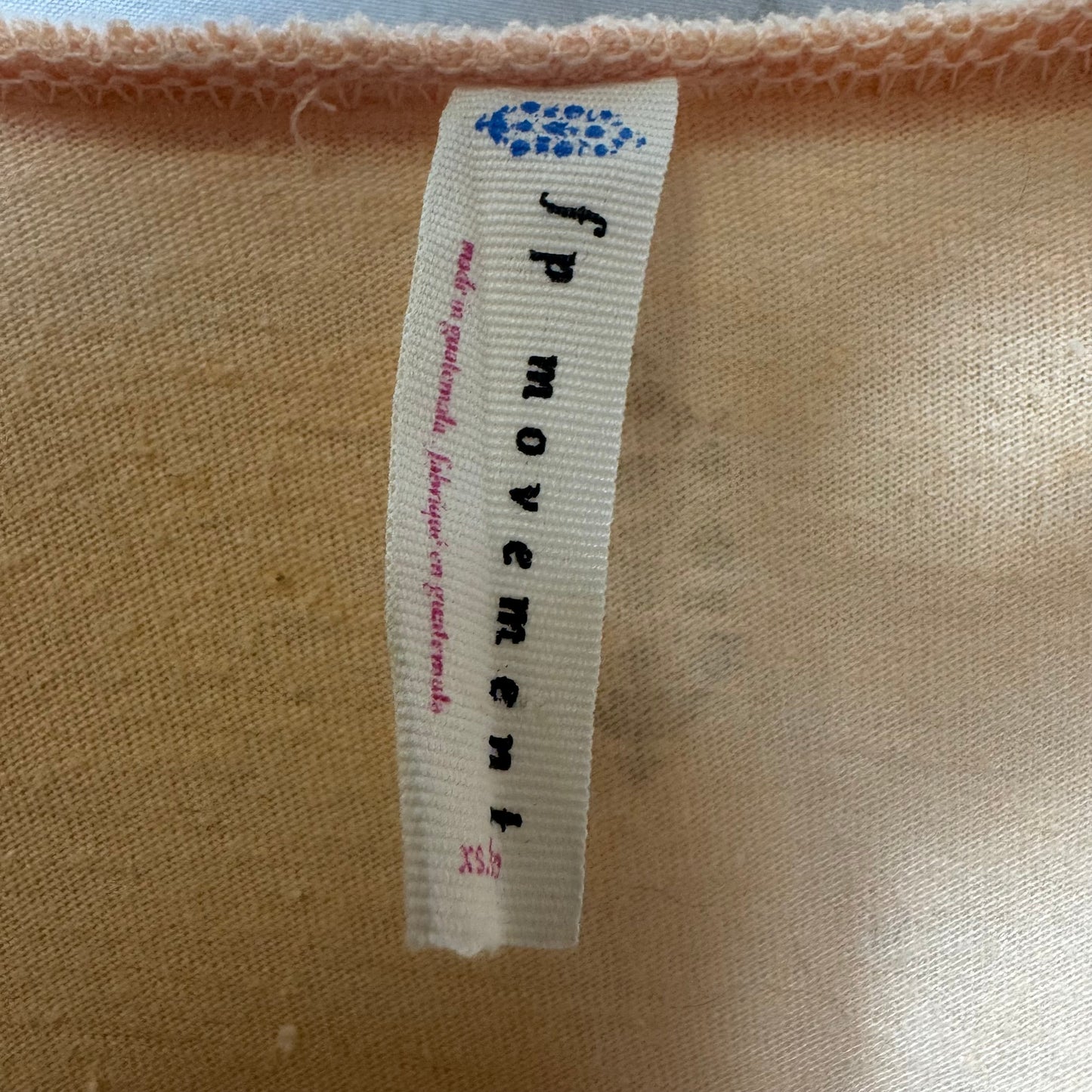 Athletic Top Short Sleeve By Free People In Orange, Size: Xs