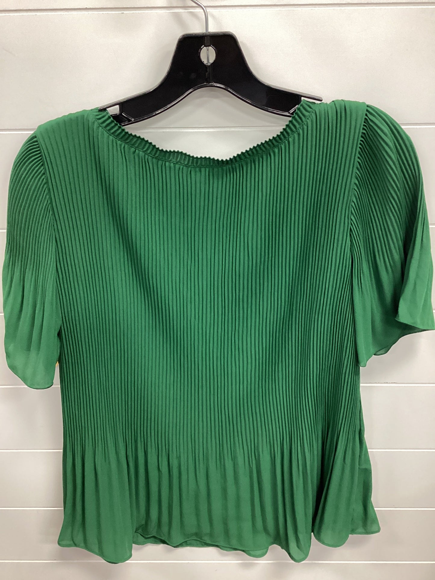 Blouse Ss By Ann Taylor In Green, Size:Xs