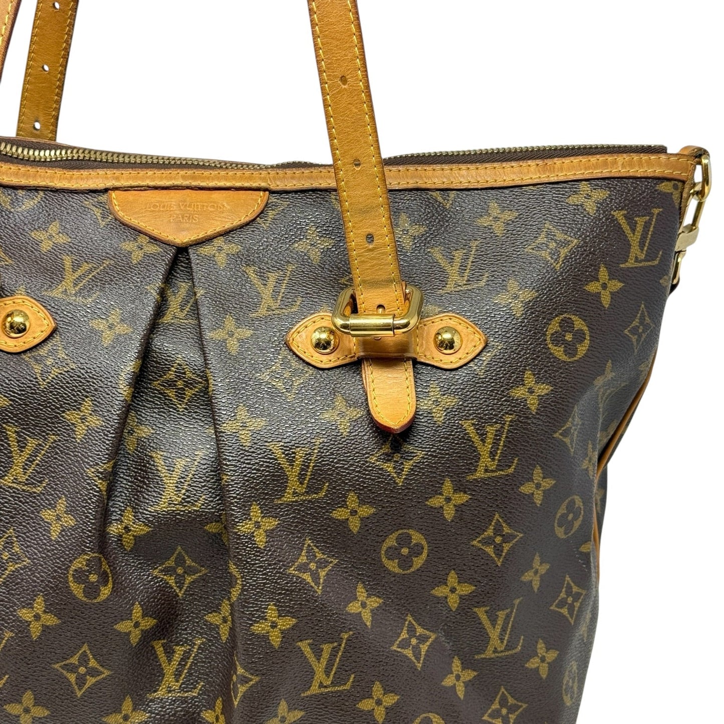 2011 Palermo GM Monogram Canvas Tote Bag Luxury Designer By Louis Vuitton, Size: Large