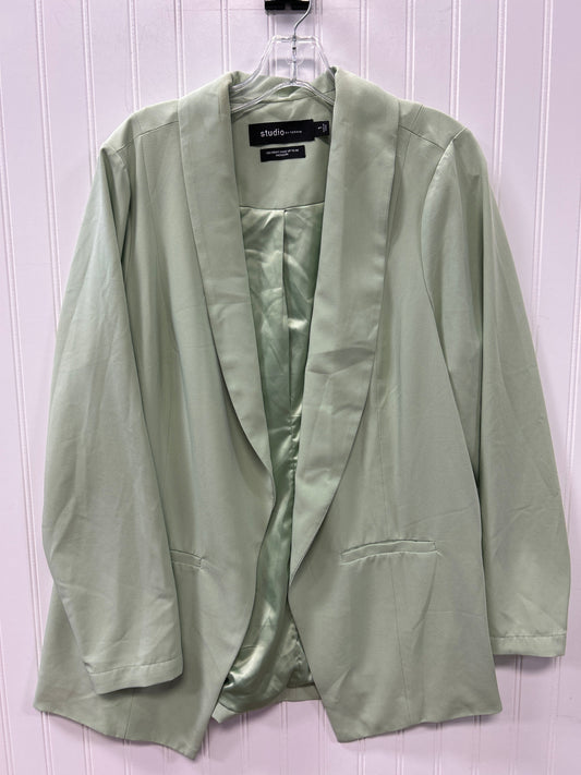Blazer By Torrid In Green, Size:1X