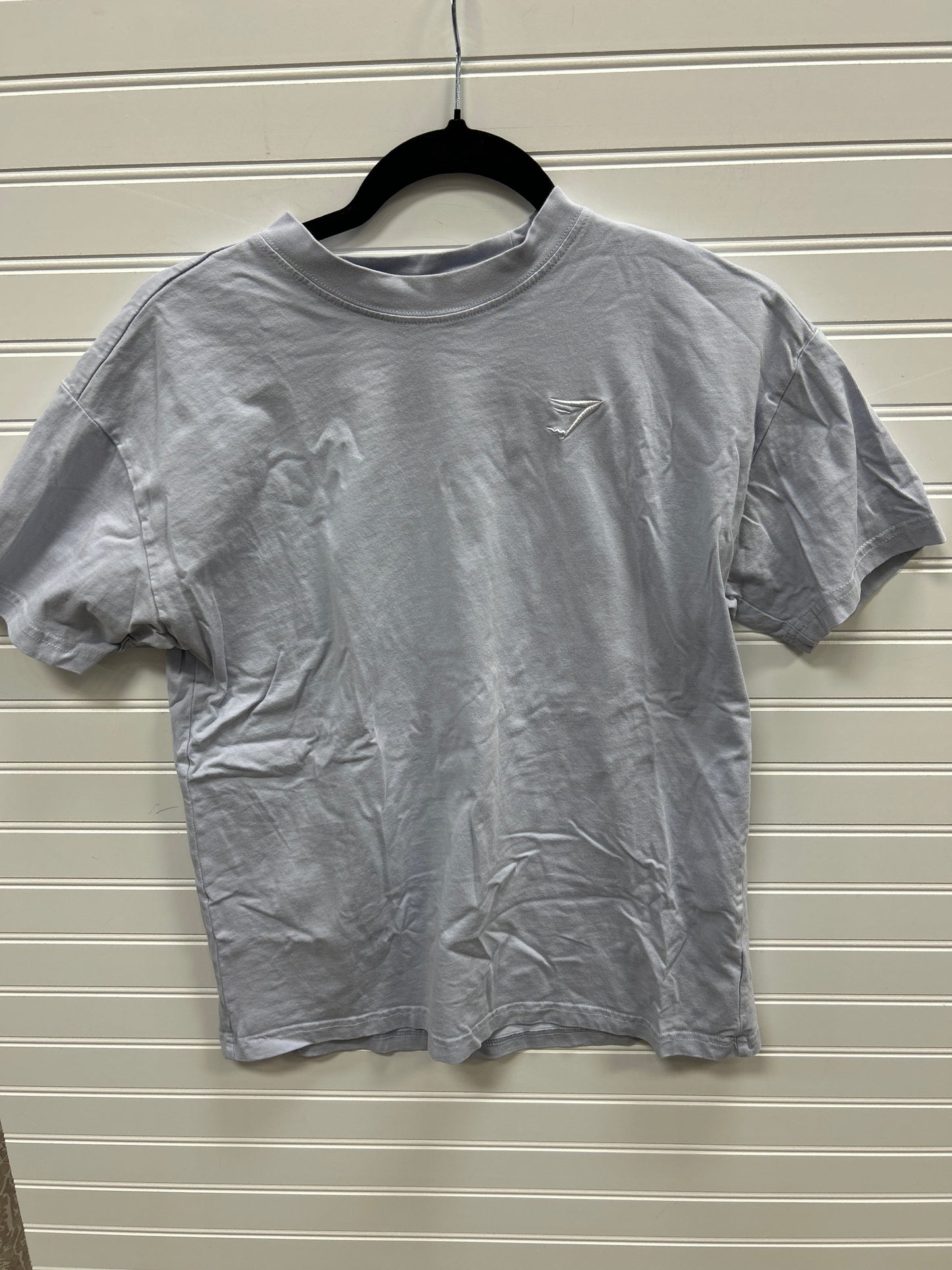 Athletic Top Ss By Gym Shark In Blue, Size:Xs