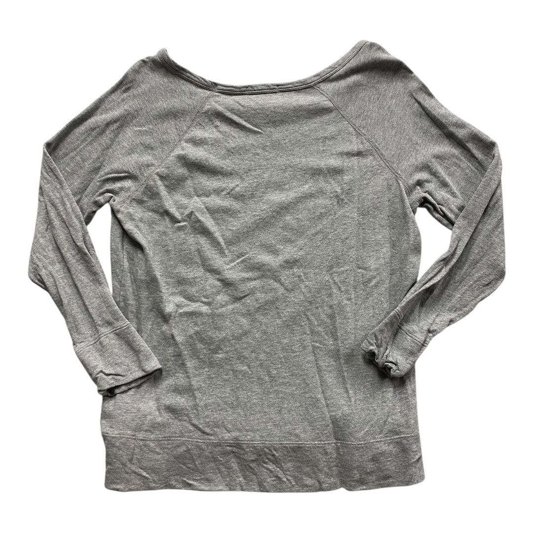 Top Ls By James Perse In Grey, Size:Xl