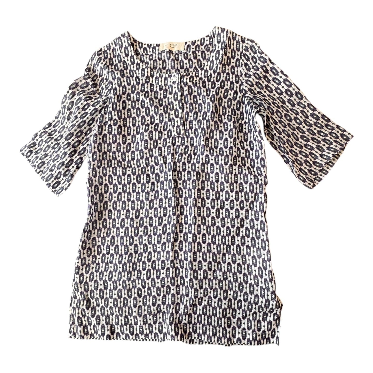Tunic Designer By Max Mara In Multi, Size:6