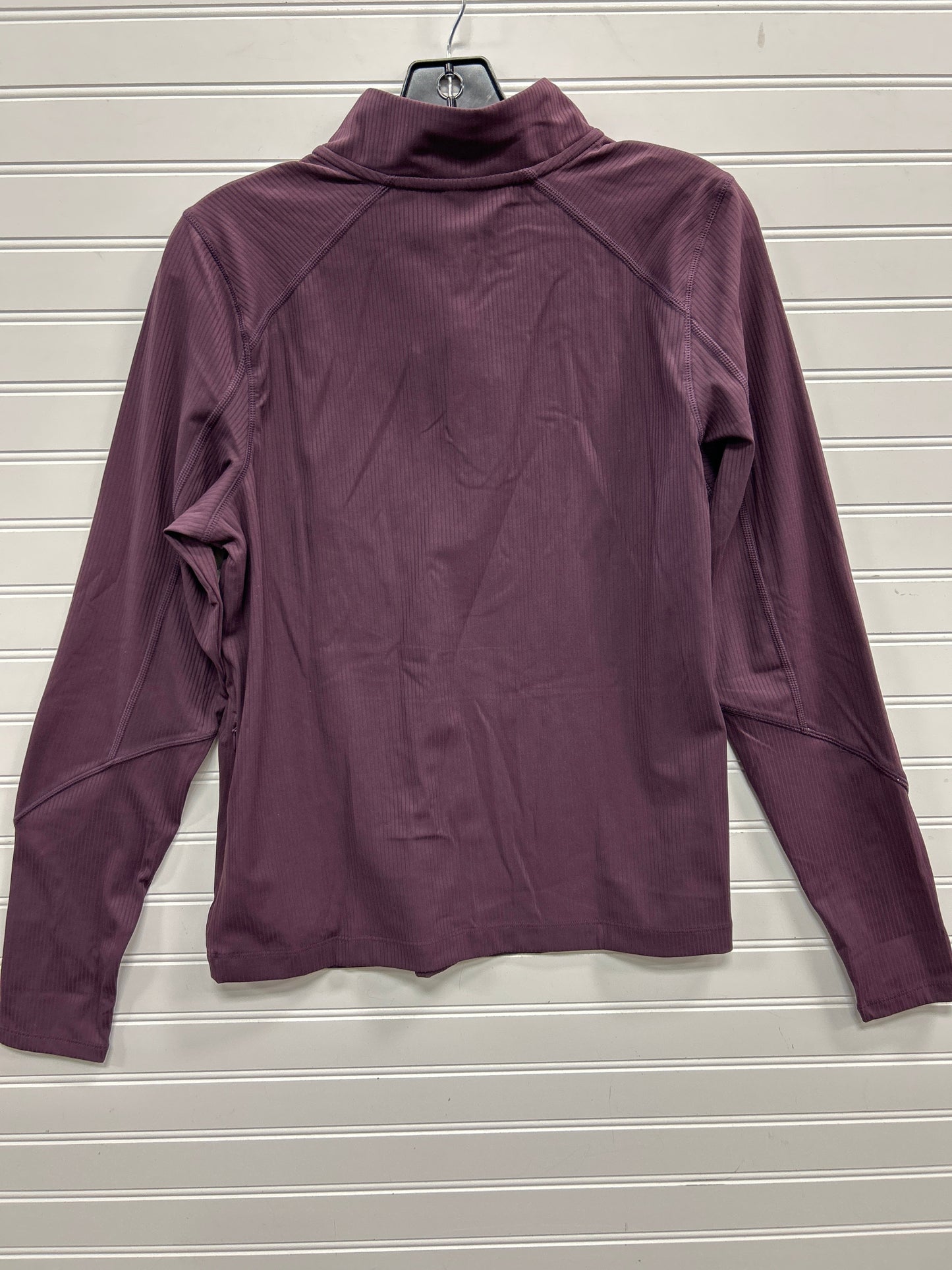Athletic Top Ls Collar By Mondetta In Purple, Size:L