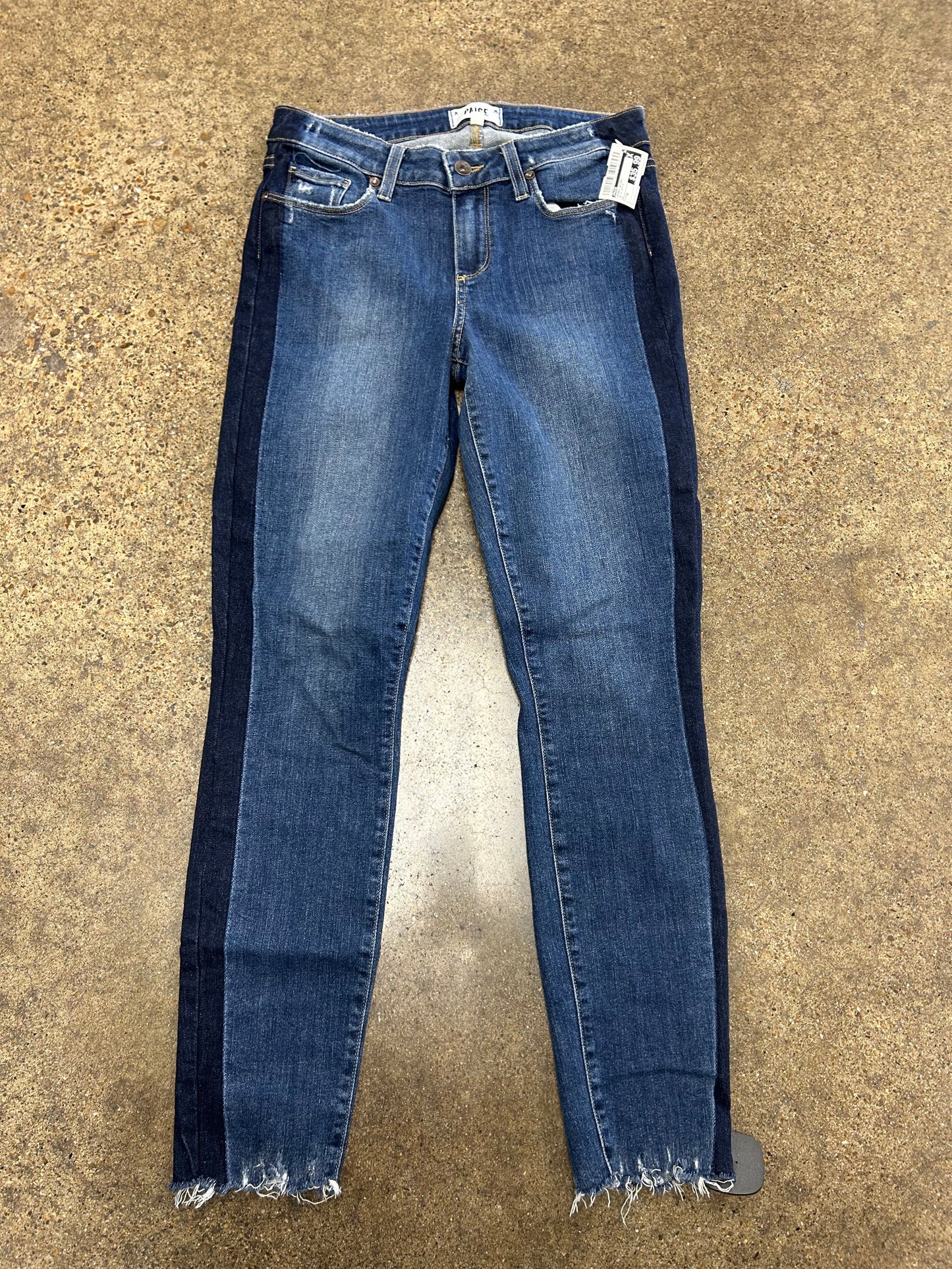 Jeans Skinny By Paige In Blue Denim, Size:6