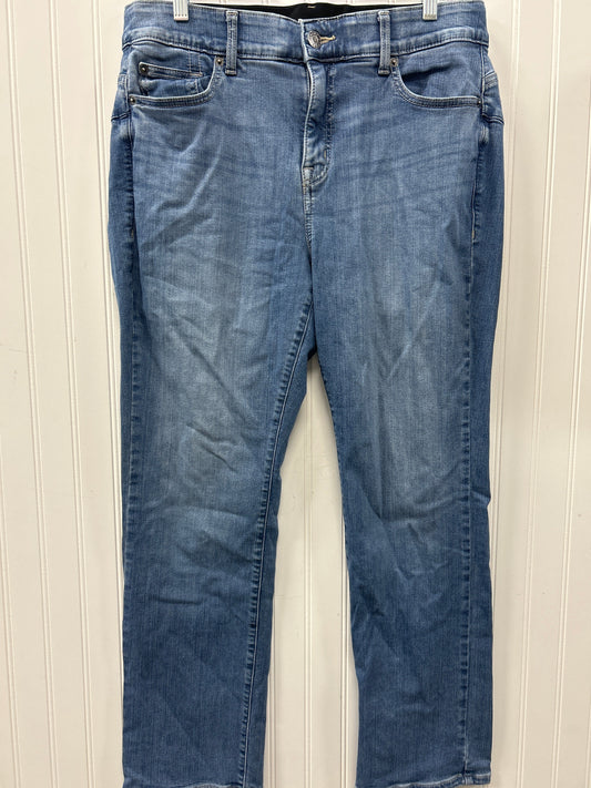 Jeans Straight By Torrid In Blue Denim, Size:12