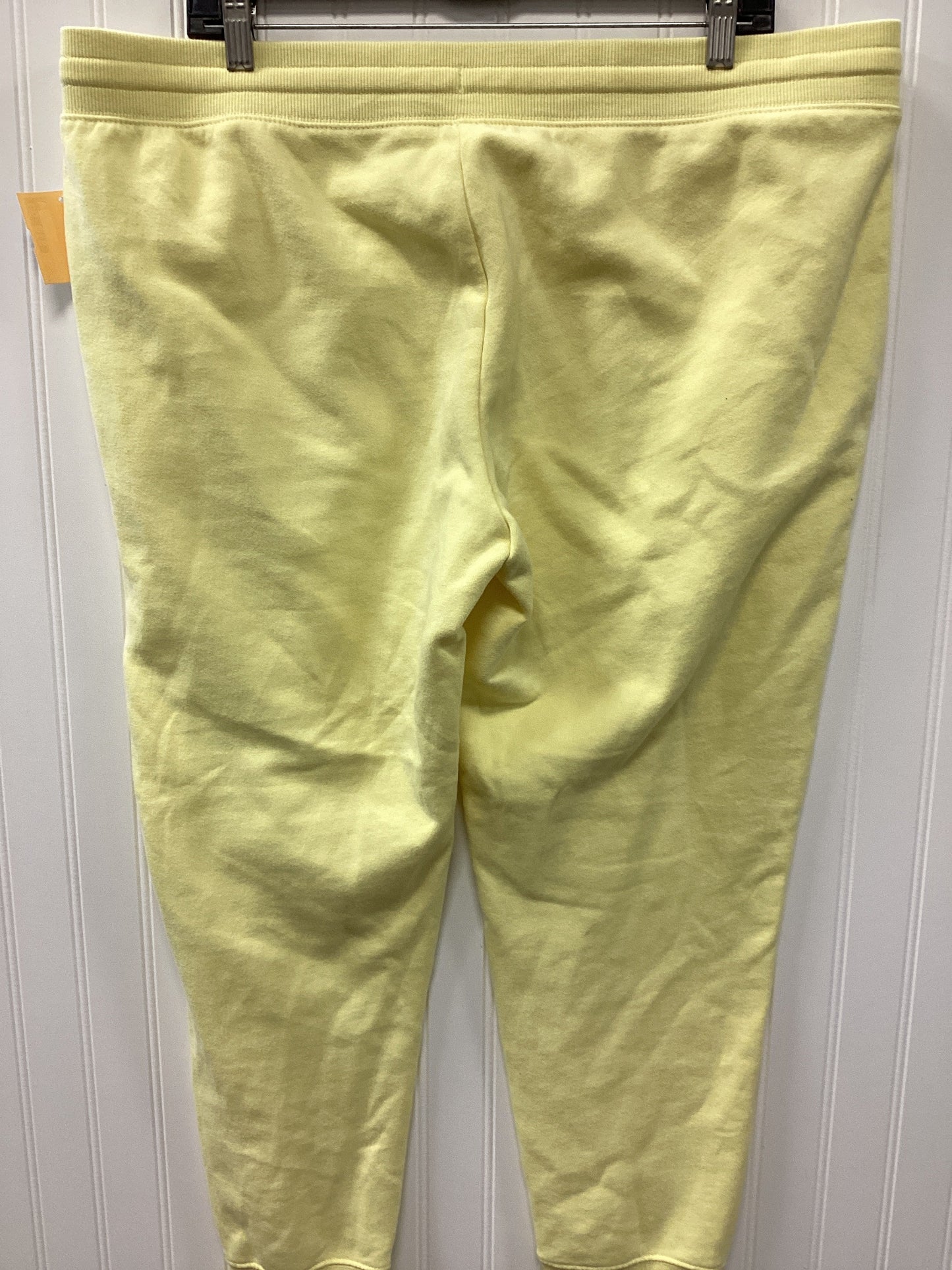 Athletic Pants By Amazon Essentials In Yellow, Size:Xl