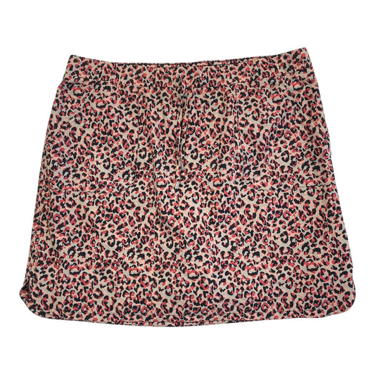 Athletic Skirt By Chicos In Animal Print, Size:12