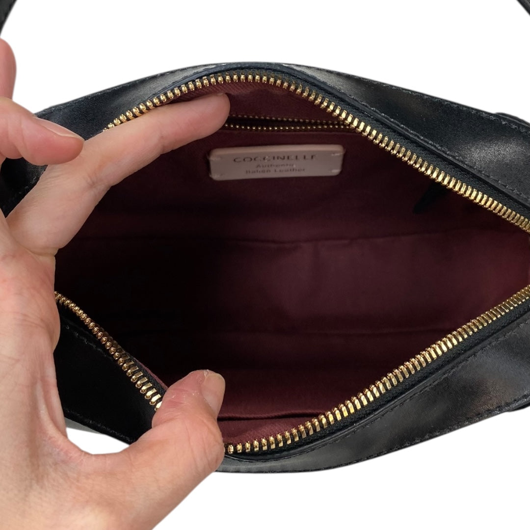 Handbag Leather By Cmc In Black, Size:Medium