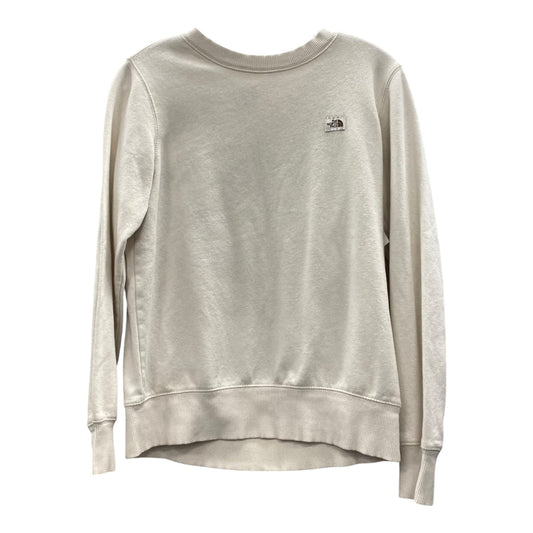 Athletic Sweatshirt Crewneck By The North Face In Cream, Size:Xs