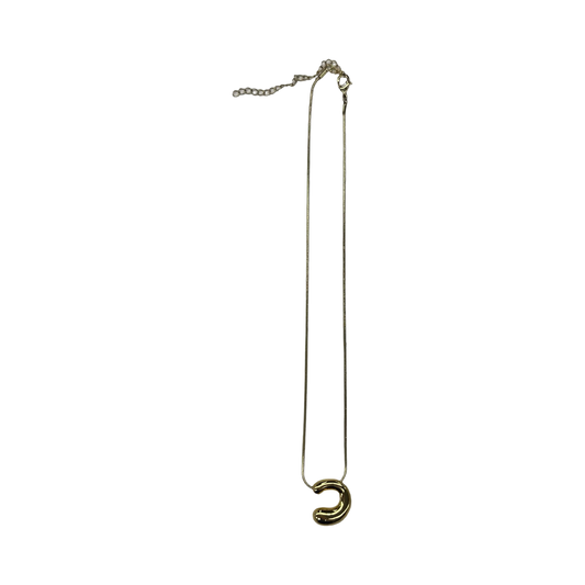 Necklace Pendant By Clothes Mentor In Gold