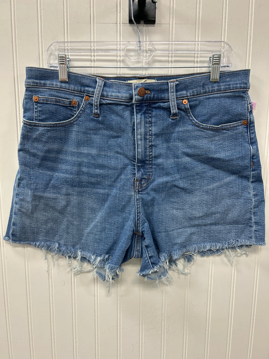 Shorts By Madewell In Blue Denim, Size:10