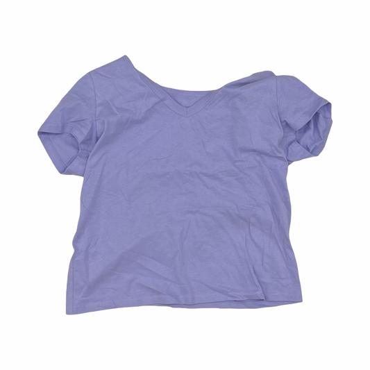 Top Ss By Gap In Purple, Size:M