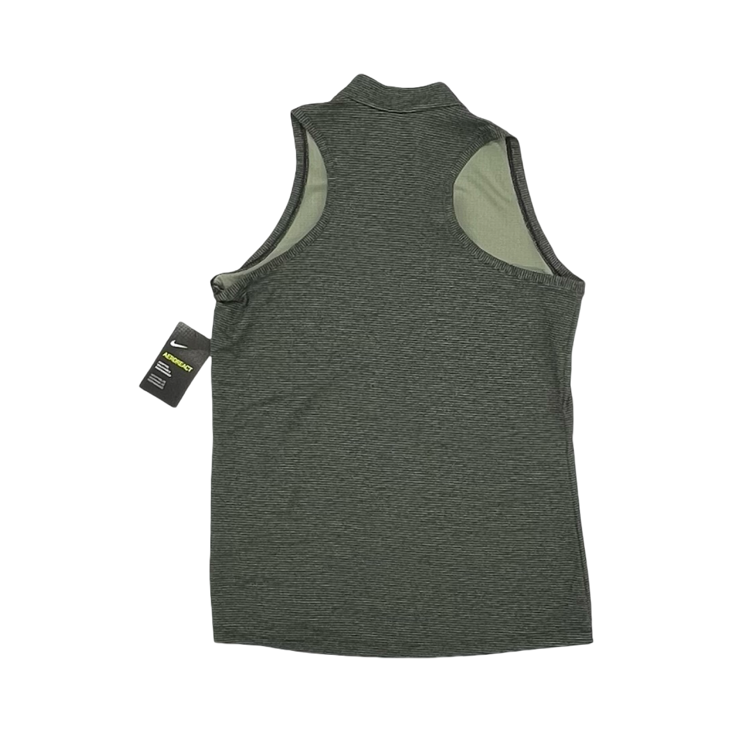 Athletic Top Ss By Nike Apparel In Green, Size:L