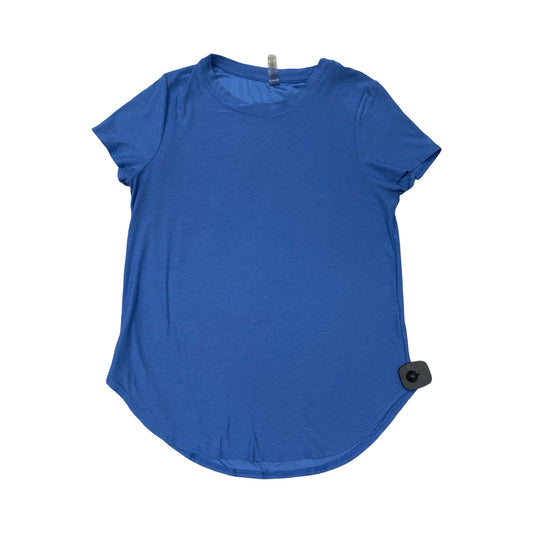Athletic Top Ss By Beyond The Threads In Blue, Size:Xs