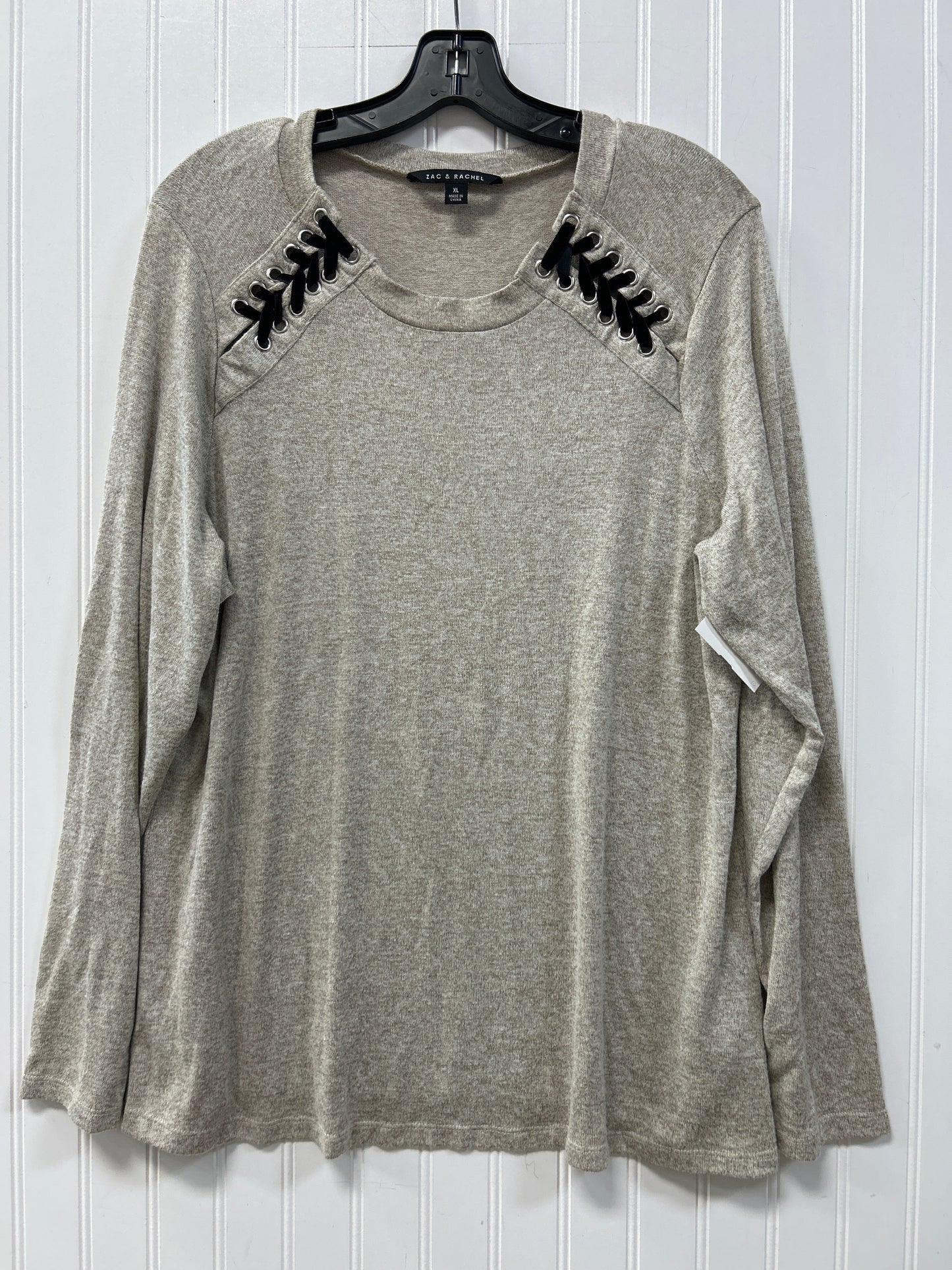 Sweater By Zac And Rachel In Grey, Size:Xl