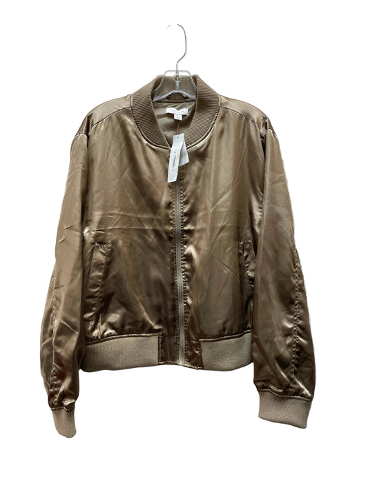 Jacket Other By Topshop In Gold, Size:L