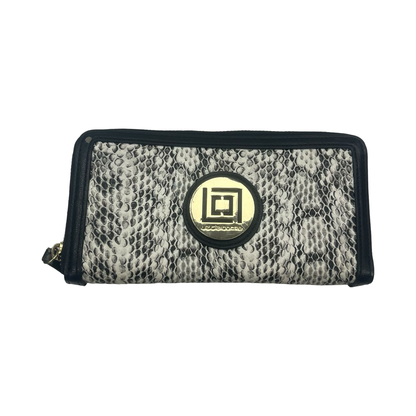 Wallet By Liz Claiborne In Snakeskin Print, Size:Medium