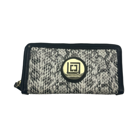Wallet By Liz Claiborne In Snakeskin Print, Size:Medium