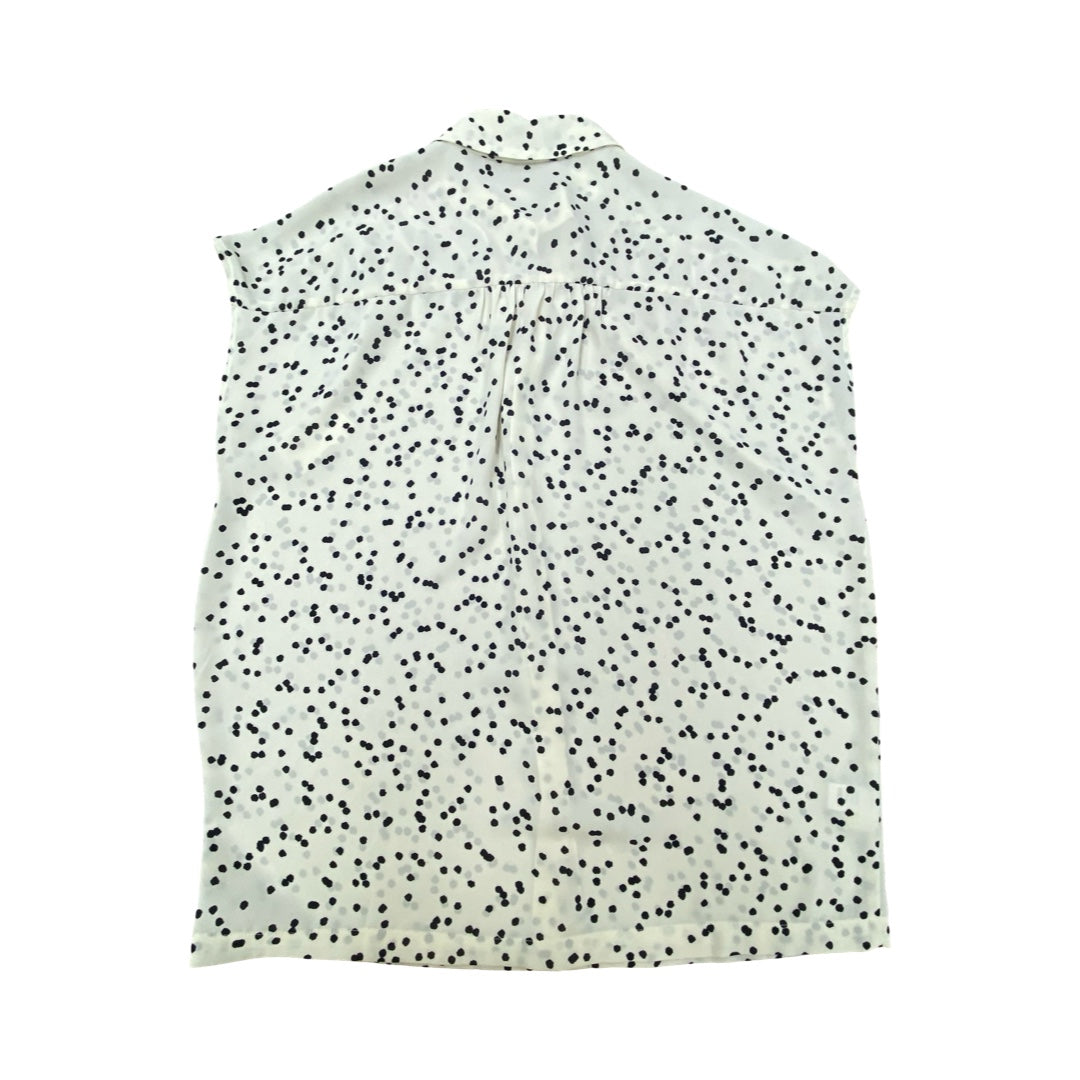 Top Ss By Loft In Polkadot Pattern, Size:Xs