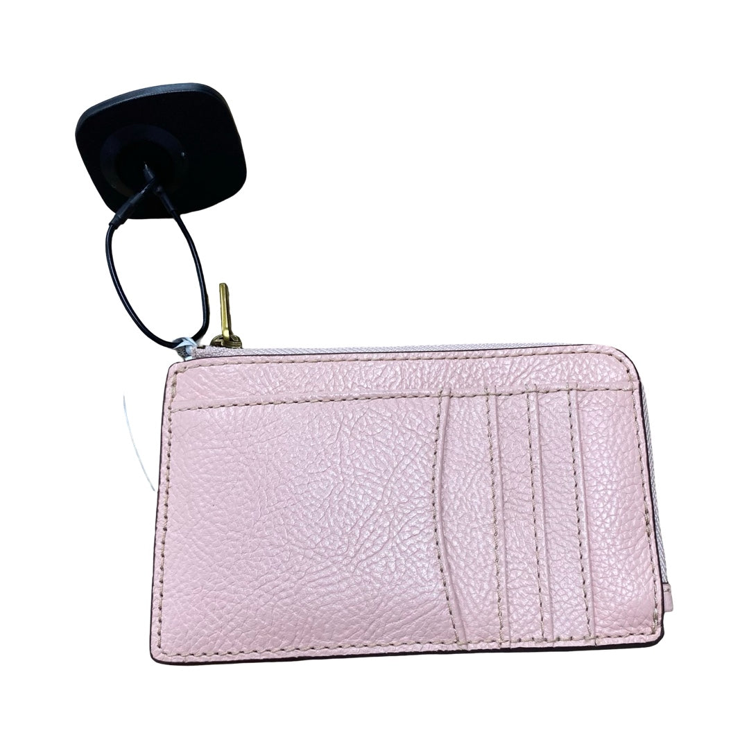 Id/Card Holder By Fossil In Plaid Pattern