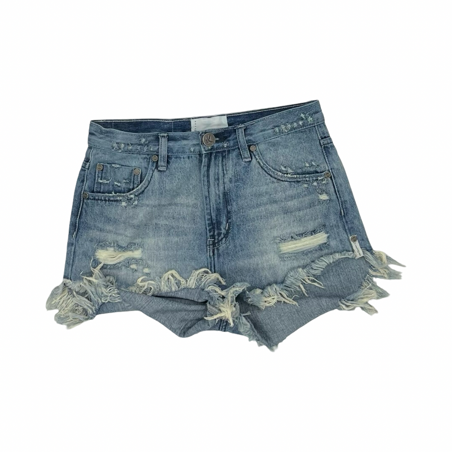 Shorts By Clothes Mentor In Blue Denim, Size:2
