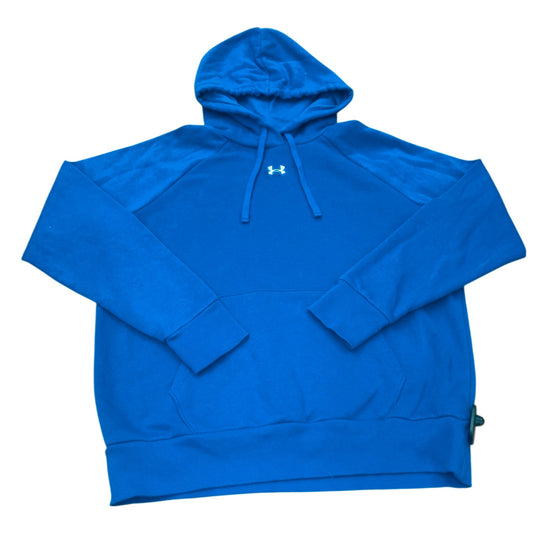 Athletic Sweatshirt Hoodie By Under Armour In Bronze, Size:M