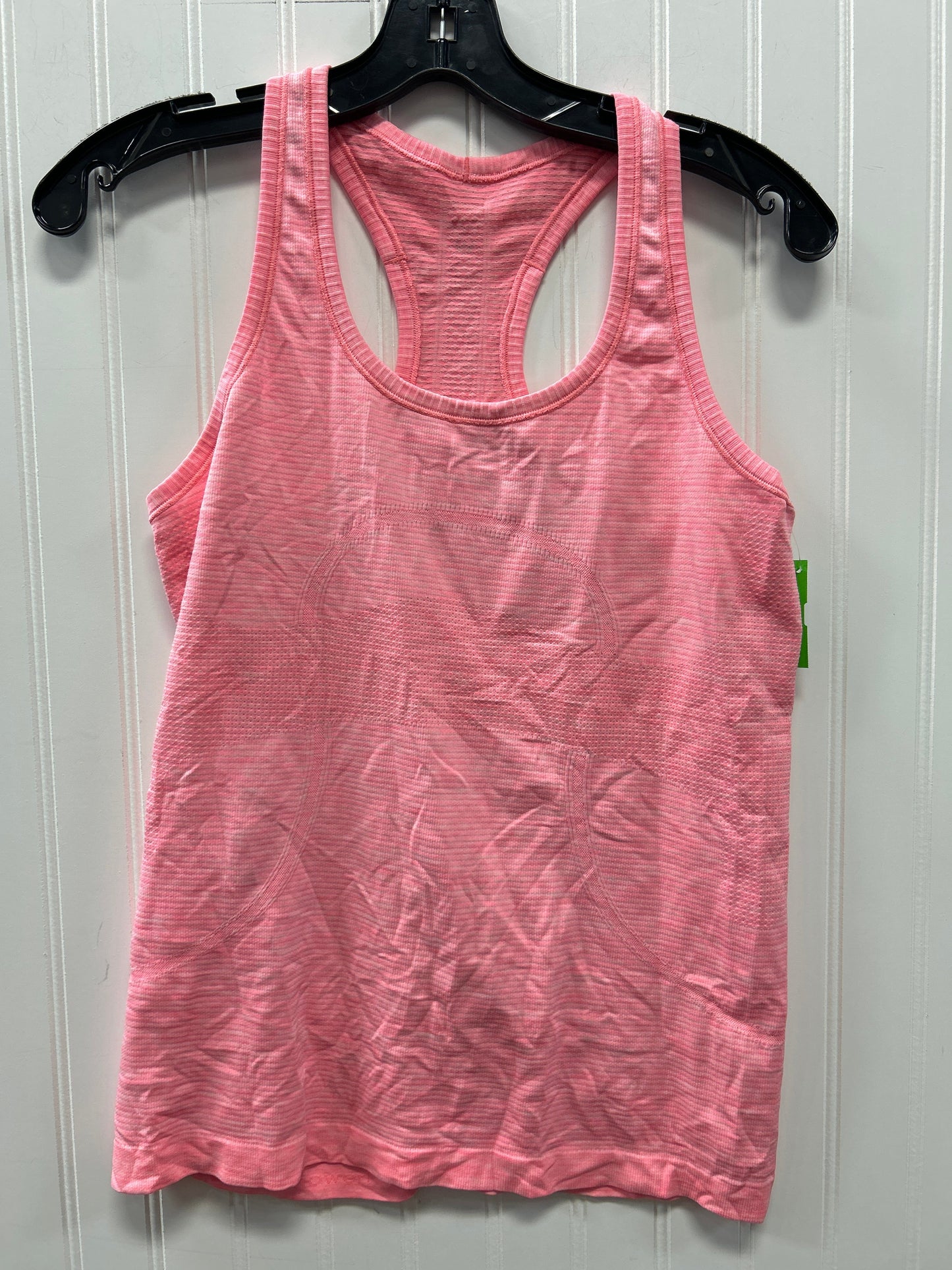 Athletic Tank Top By Lululemon In Pink, Size:L