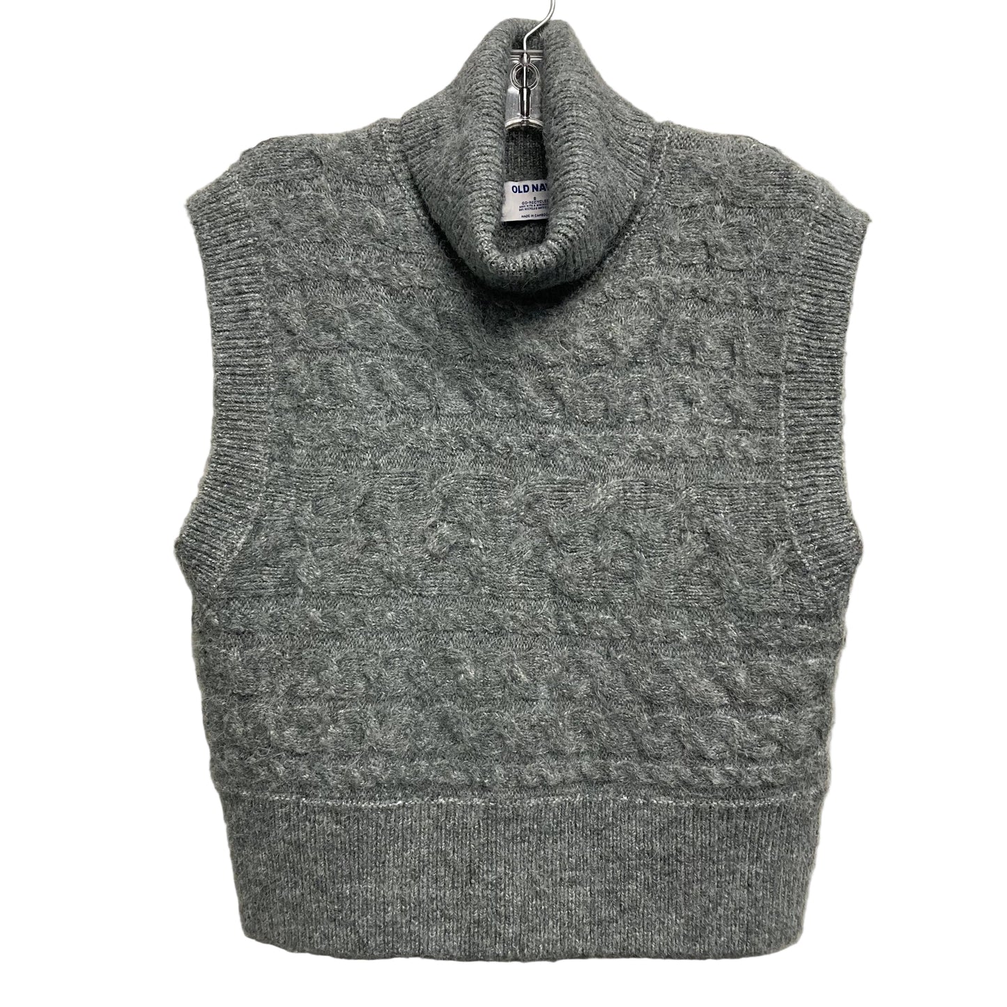 Vest Sweater By Old Navy In Grey, Size:S