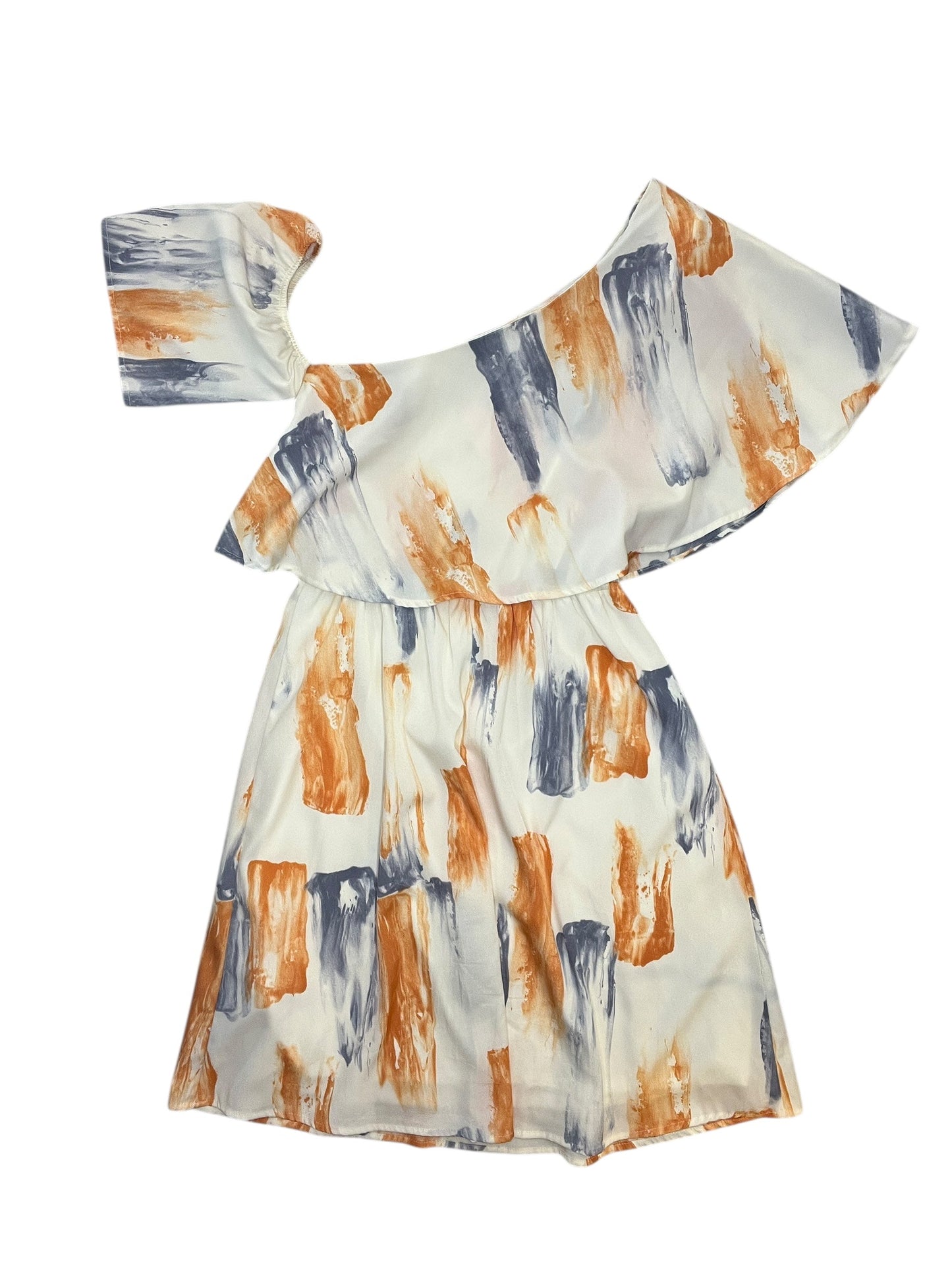 Dress Casual Short By Gilli In Cream, Size:S