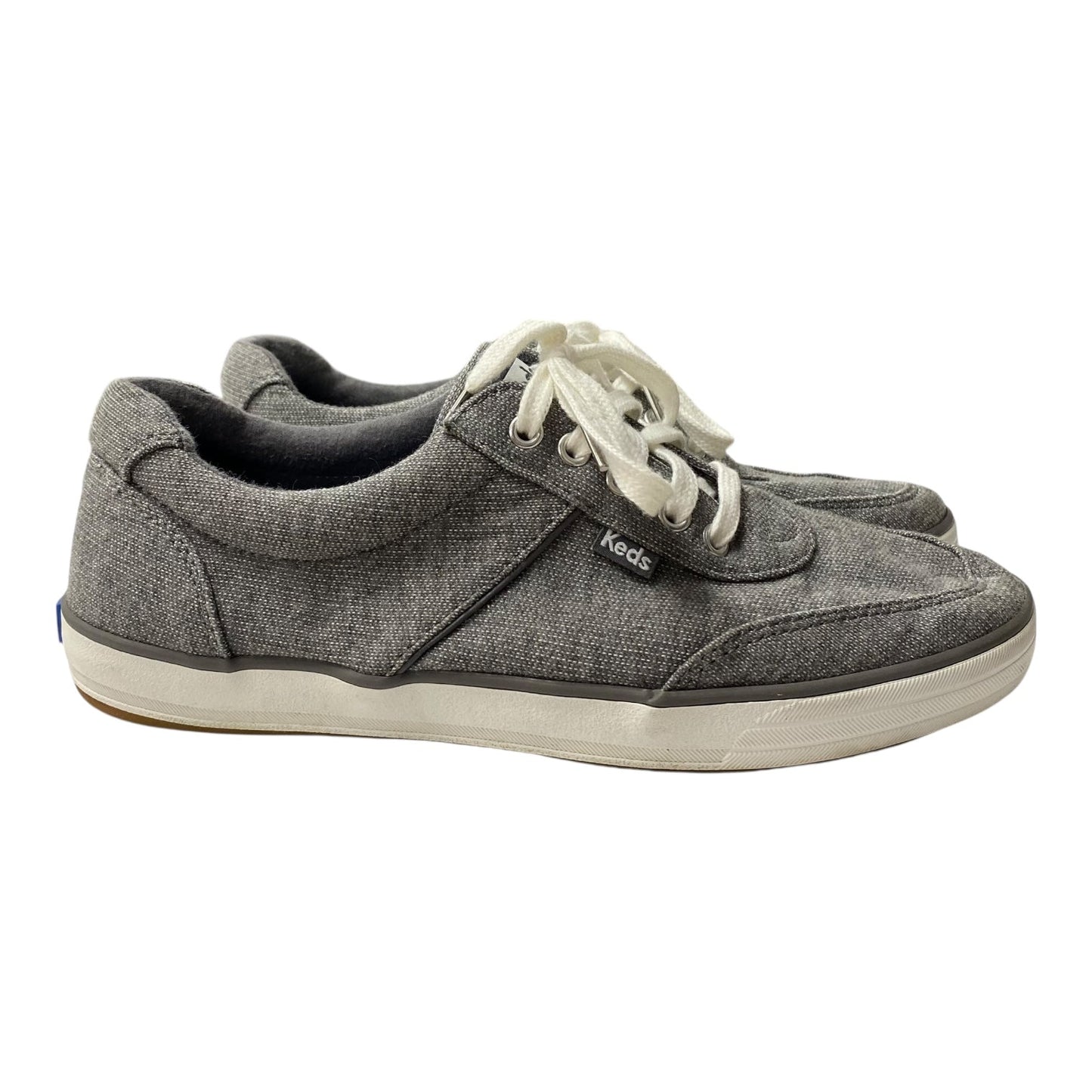 Shoes Sneakers By Keds In Grey & White, Size:8