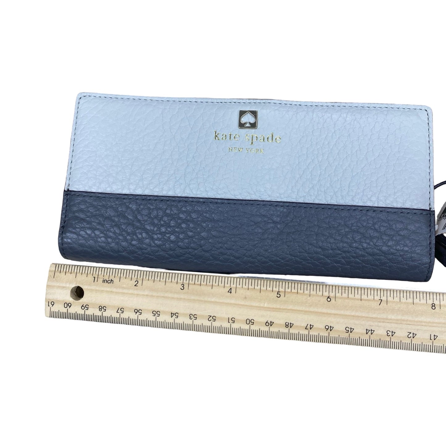 Wristlet Designer By Kate Spade In Grey, Size:Large