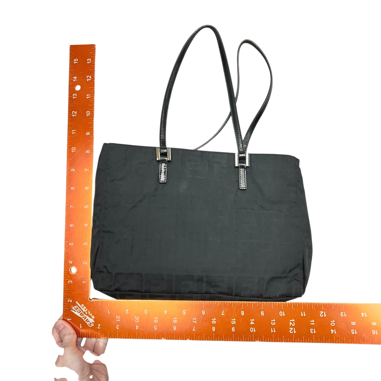 Tote Luxury Designer By Fendi, Size: Small