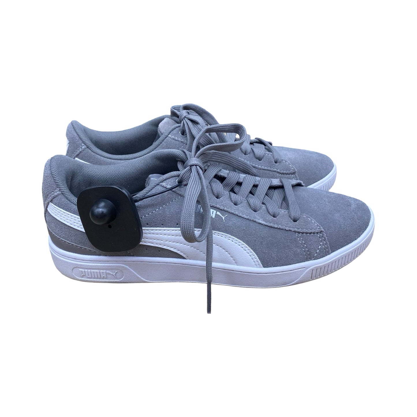 Shoes Sneakers By Puma In Grey & White, Size:7