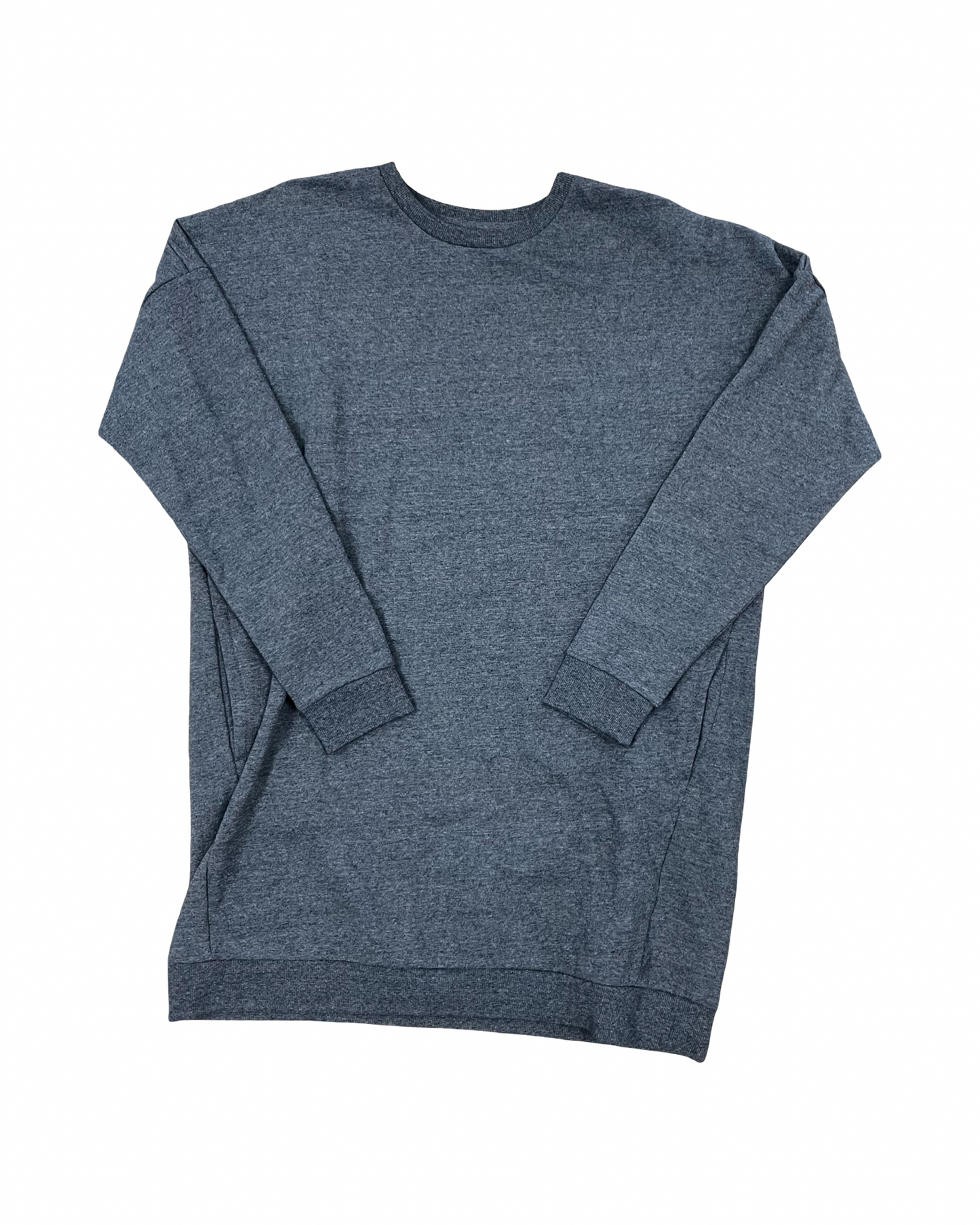 Dress Casual Midi By Clothes Mentor In Grey, Size:L