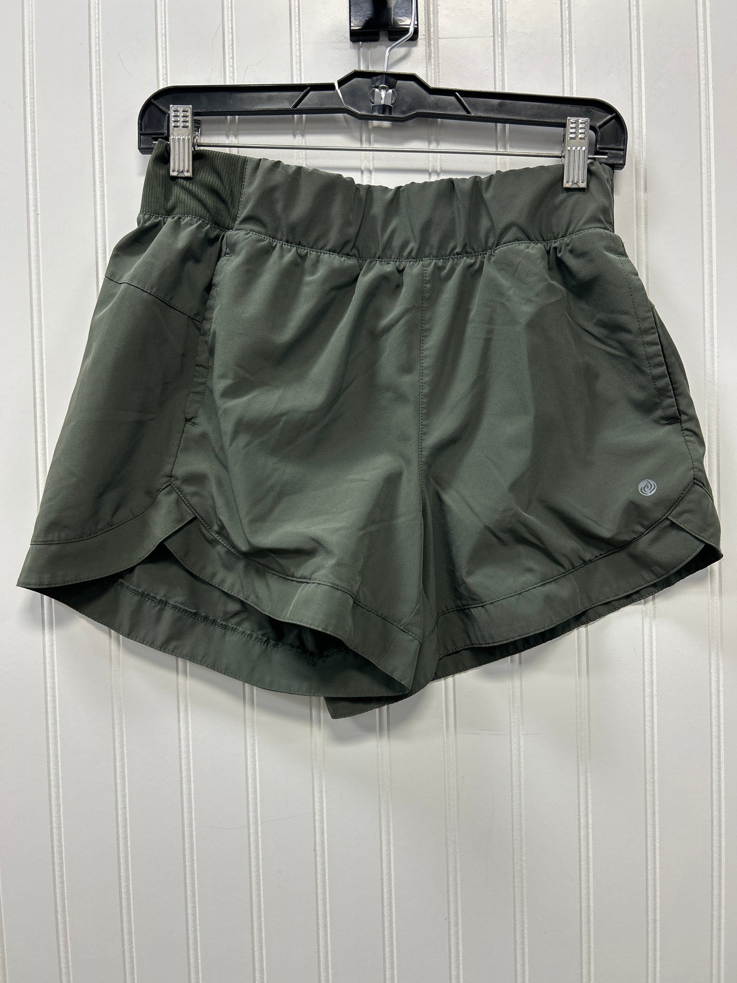 Athletic Shorts By Apana In Grey, Size:L
