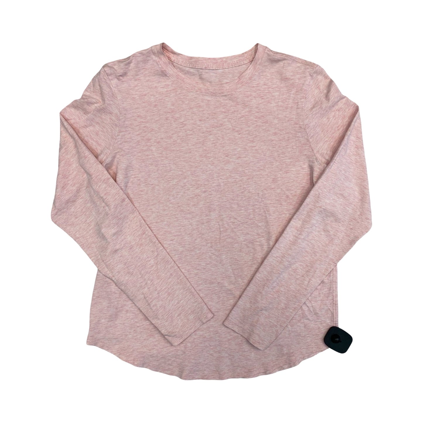 Athletic Top Ls Crewneck By Lululemon In Pink, Size:4