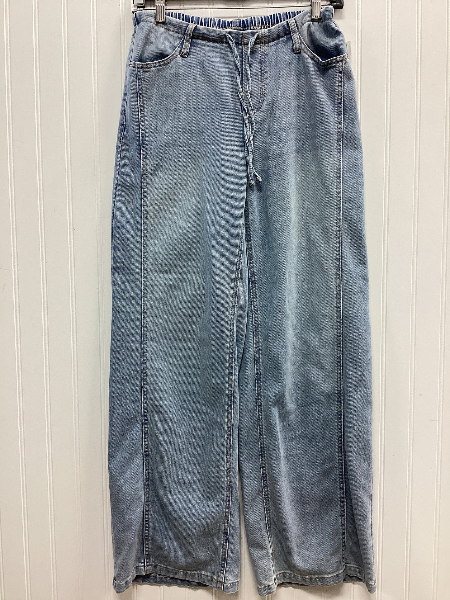 Jeans Wide Leg By Cmc In Blue Denim, Size:S